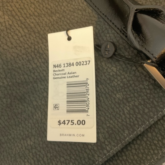 NWT Brahmin Beckett Business Tote - Picture 4 of 4